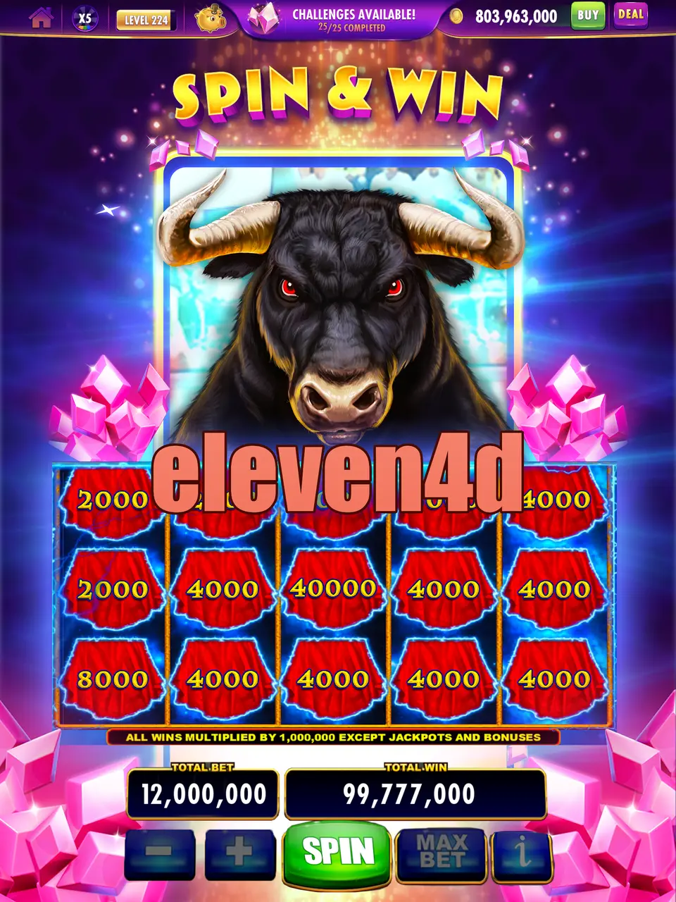 eleven4d Tangkapan Layar - APK Resmi